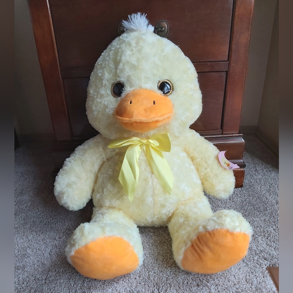Plush Yellow Duck Stuffed Toy